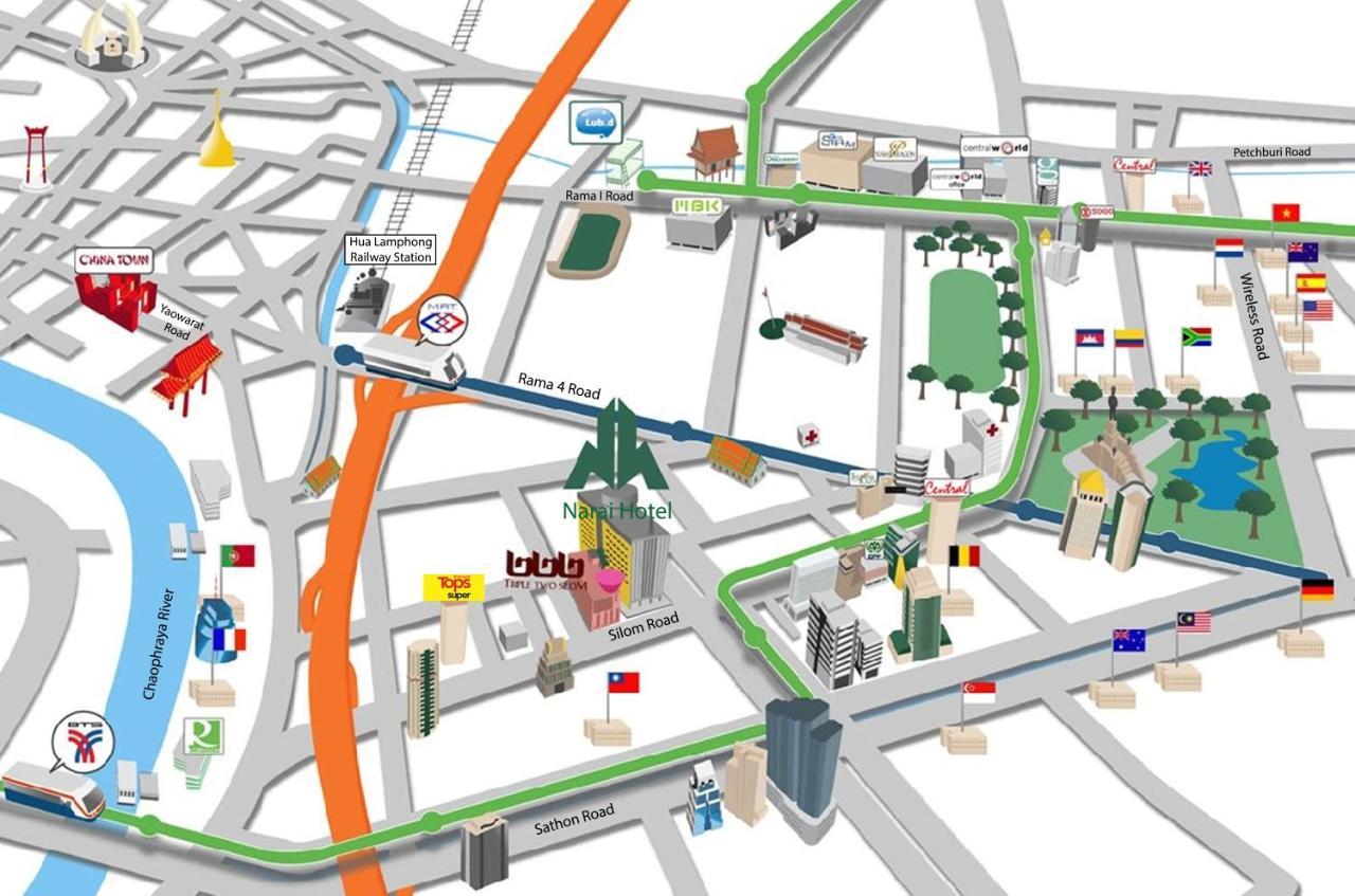 Hotel Triple Two Silom Bangkok Zewnętrze zdjęcie